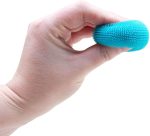 Schylling Teenie NeeDoh Fuzz Ball - Mini Sensory Toy with a Velvet Texture and Soft Cloud Squish - Color May Vary; Three Fuzz Balls Per Pack