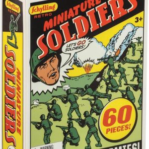 Schylling Retro Mini Soldiers 60 Piece. 1 EA