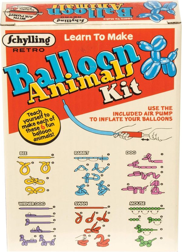 Schylling Retro Balloon Modeling Kit